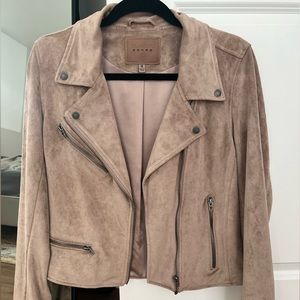 Blank NYC Tan Suede Jacket